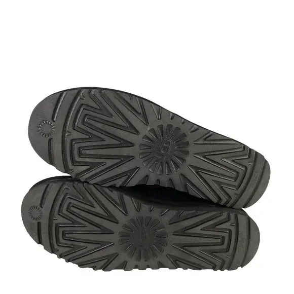 UGG Women's Black Highland Hi Heritage 1120096 Lace Up Sneakers - 7.5 - Picture 8 of 8